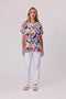 Classified Bloom Pop Top - Blue