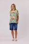 Classified Bloom Pop Top - Green