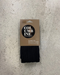 Columbine Super Fine Palma Cable Merino Tights - Black