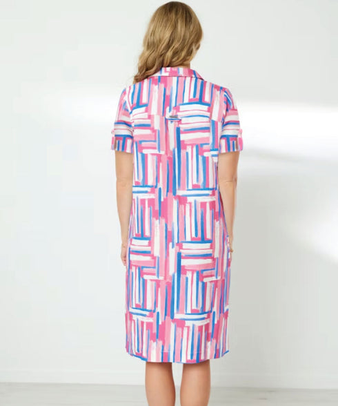 Newport Studio Print Dress