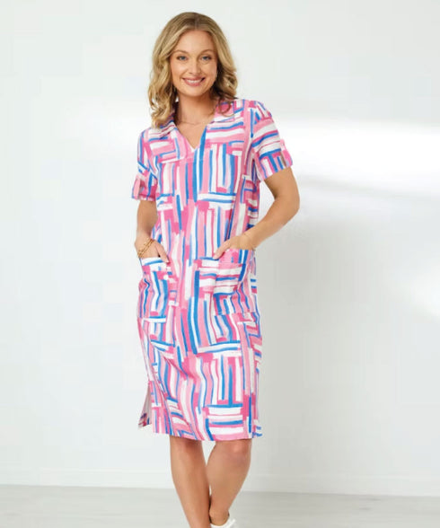 Newport Studio Print Dress