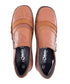Cabello Zip Crinkle Shoe 5849-27 - Tan