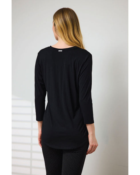 Newport Daphne Top - Black