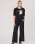 Duo Essential Dragonfly Tee - Black