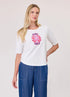 Duo Essential Tee White Luminaire Print