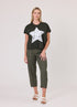 Duo Margot Tee Khaki White Star
