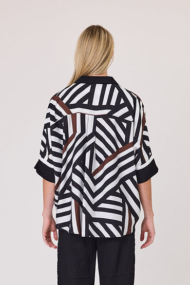 Duo Quay Print Shirt