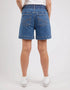 Elm Atlas Denim Short - Dark Blue