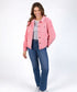 Elm Fleur Cord Jacket - Charm Pink