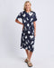 Elm Klee Tee DRESS - Navy/White