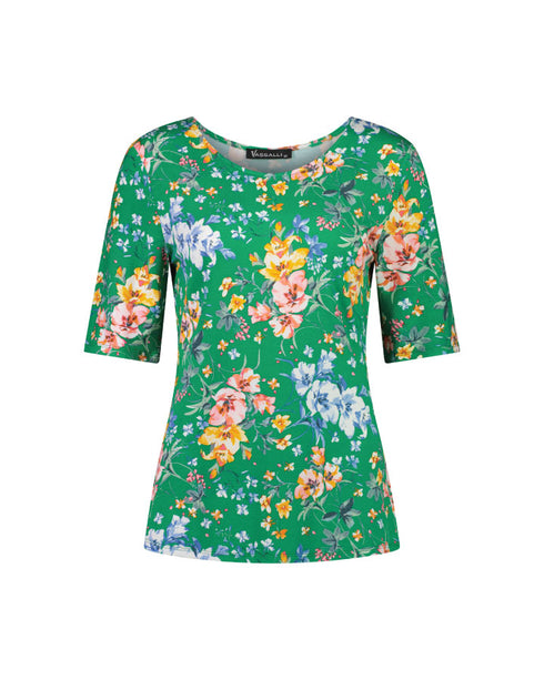 Vassalli Lush Round Neck Tee - Lush