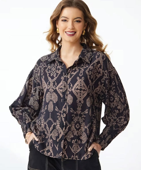 Newport Elsa Shirt - Elsa Print