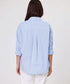 Duo Lexie Embroidered Shirt - Blue Stripe