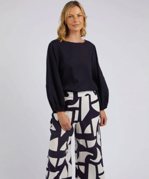 Elm Rosa Top - Midnight