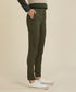 Yarra Trail Cord Jegging - Fig Leaf