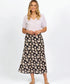 Vassalli Thea Pull on Long Skirt - Elastic Waist
