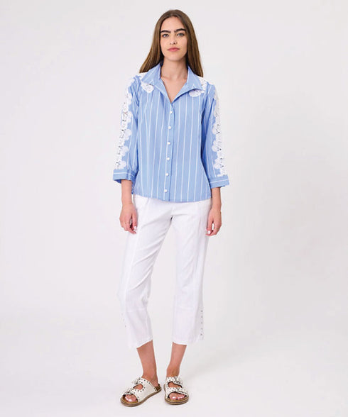 Design Nation Form Shirt - Chambray