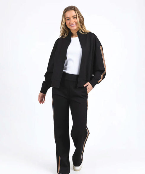 Foxwood London Zip Thru Jacket - Black