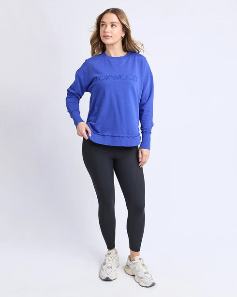 Foxwood Simplified Crew - Dazzling Blue