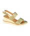 Bresley Saxon Wedge Sandal - Gilt (gold)