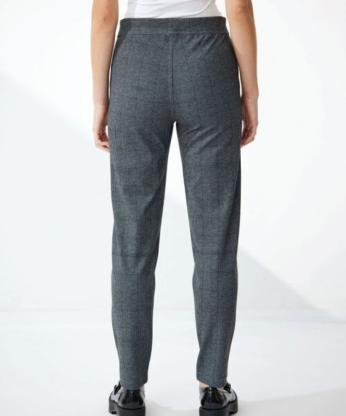 Newport Owen Ponti Pant - Black Mini Houndstooth