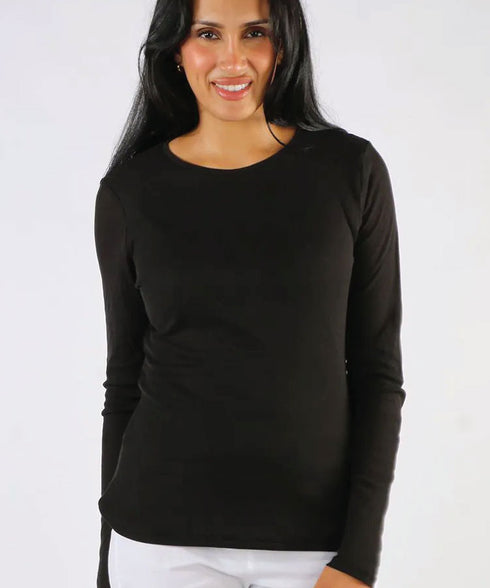 Yarra Trail Ice Layer Tee - Black