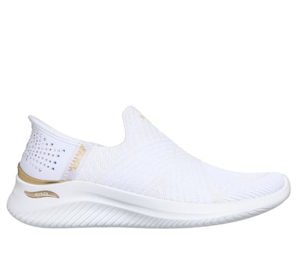 Skechers Arch Ultra Flex 3.0 - Brilliant Daimond - White/Gold