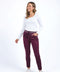 Elm Margo Jogger Dress Pants - Merlot