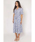 Amaya Kayden Shirt Dress - Blue Print