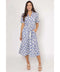 Amaya Kayden Shirt Dress - Blue Print