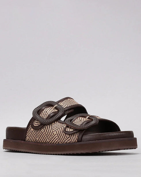 Le Sansa Naked Arches Harriet 2 Bar Slide - Chocolate