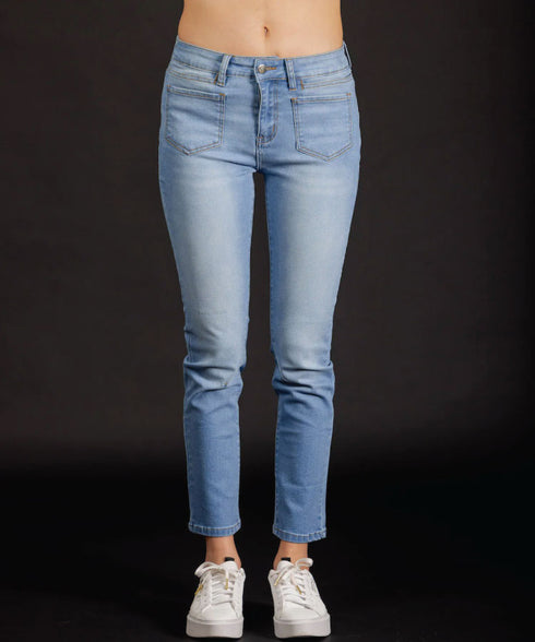 Mi Moso Iris Jeans -Light Blue