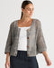 LD+Co Colour Mix Cardi - Graphite