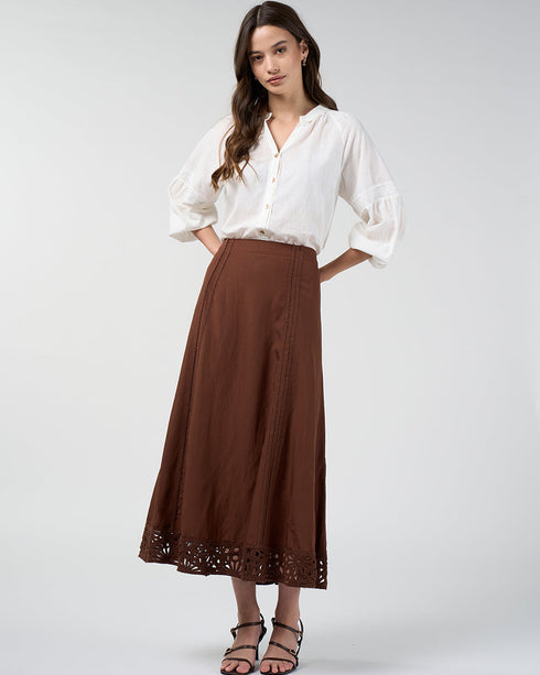 Loobies Story Meera Skirt - Espresso