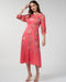 Loobies Story Mirissa Midi Dress - Coral Multi