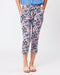 Democracy Lucille 3/4 Print Pant - Blue