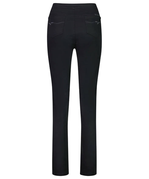Vassalli Slim Full Length lightweight Pull On pant - Black