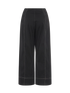 Marco Polo Essential Wide Leg Pant - Black