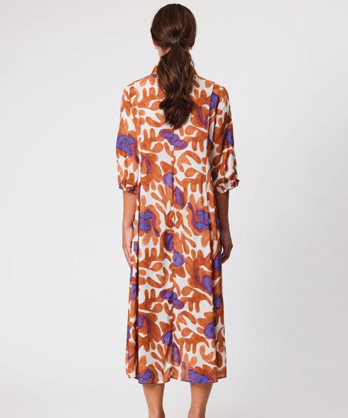 Design Nation Bermuda Print Dress