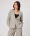 Duo Amber Stripe Blazer - Natural Stripe