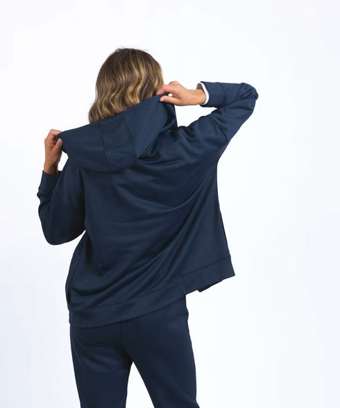 Elm Grace Zip Hoodie - Navy