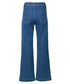Vassalli Wide Leg Full Length Peace Jean - Blue Wash