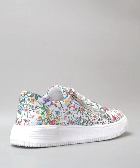 Naked Arches Noble Zip Sneaker - Floral