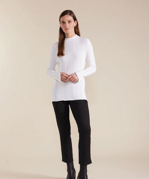Marco Polo Essential Rib Knit - Winter White