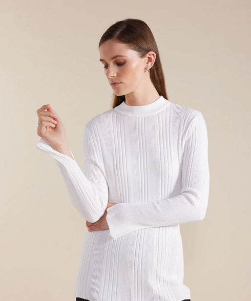 Marco Polo Essential Rib Knit - Winter White