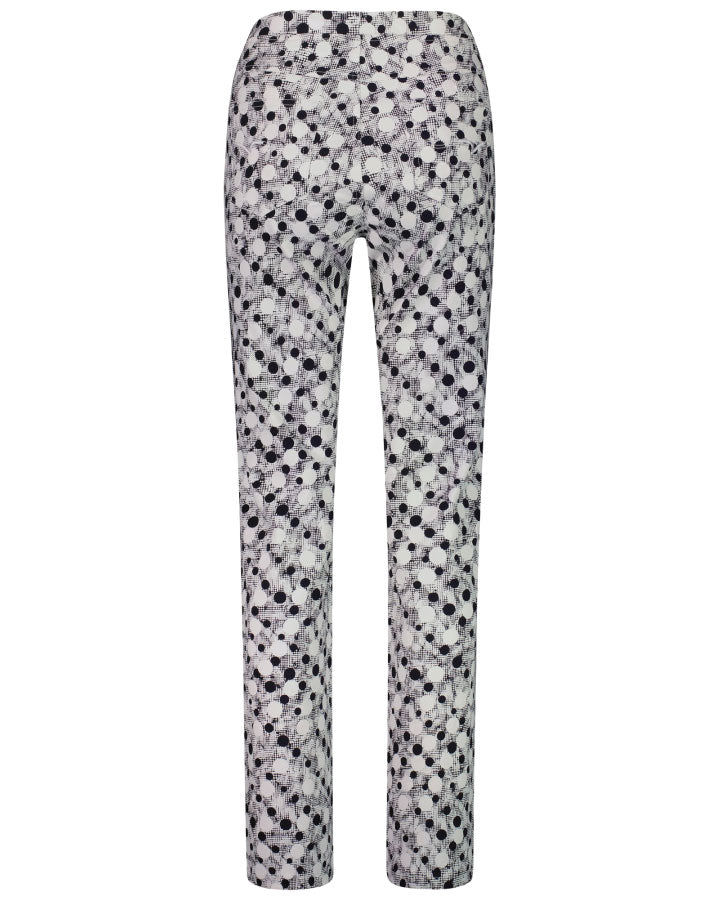 Vassalli Oreo Slim Leg Printed Pull on Cotton Pants Full Length – Gabriel's  Fashion & Footwear