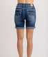 Mi Moso Pip Shorts - Blue Denim