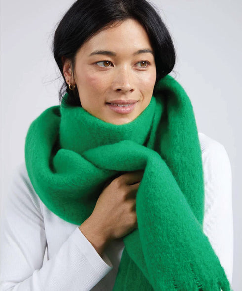 Elm Comfy Scarf - Green
