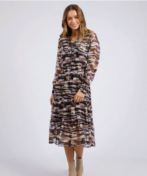 Foxwood Mala Abstract Dress