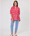 Duo Fleur Top - Rasberry